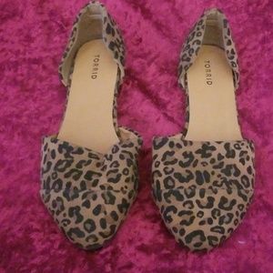 Leopard Flats Size 12